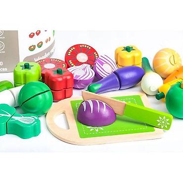 sintisajzer online: SET OD 20 DELOVA DRVENO POVRĆE – ECO TOYS Šifra proizvoda: TL8 Opis — 2
