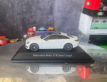 Avtomobil modelləri: Коллекционная модель Mercedes-Benz E-class W213 Coupe white 2017 — 18