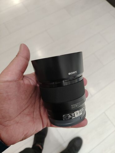 Obyektivlər və filtrləri: Sony 50mm 1.8 Çox az işlenlb Satılır Təcili Wp üzərindəndə yaza