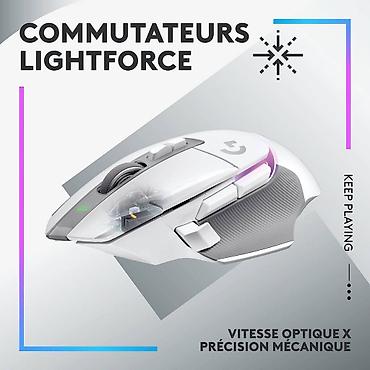 logitech g305: Игровая беспроводная мышка Logitech G502X PLUS RGB Wireless White — 5