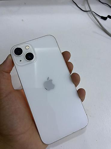 IPhone 13, Б/у, 128 ГБ, Старлайт, 80 %