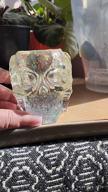 Наборы украшений: Набор авторских украшений из эпоксидной смолы с готическими и — 11