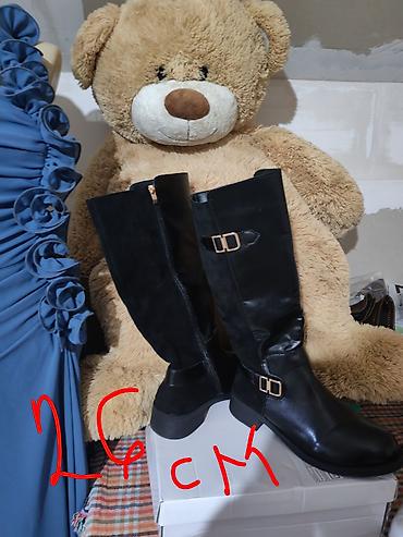 Čizme: Čizme, 40, bоја - Crna — 1