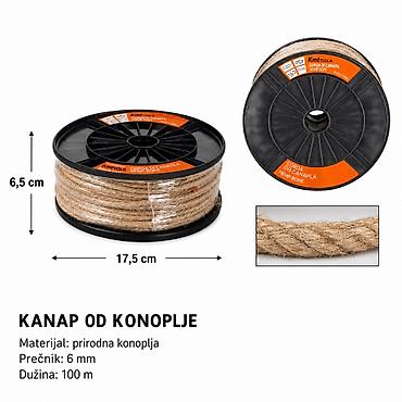 KMT Kanap od jute 5302772 Opis: - Višenamenski kanap namenjen za