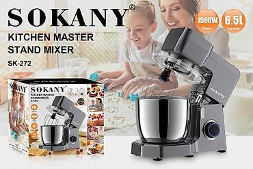 Планетарный миксер SOKANY Kitchen Master Stand Mixer SK-272 -