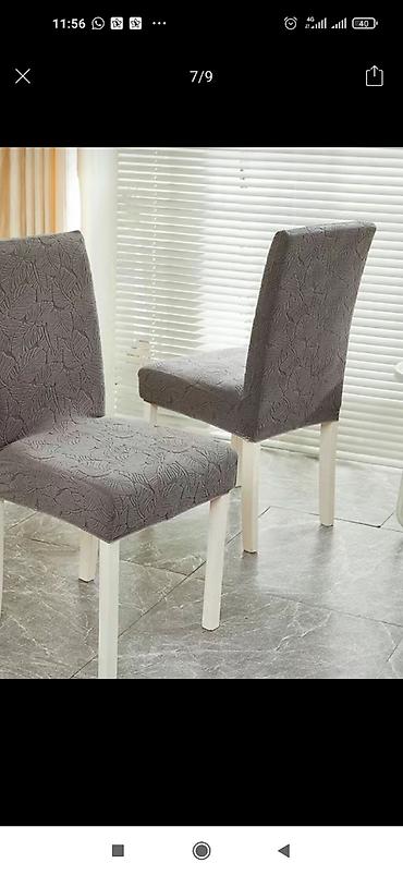 Чехлы для мягкой мебели: Чехлы для стульев, цена 220-250-350, качество 🔥👍 — 10