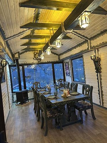 Digər bağ, çöl mebeli: Taxta bağ evi / köşk - Material: tamamilə ağac konstruksiya, xaricdə — 10