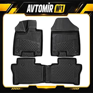 Транспорт: Honda Pilot 2015-2023 üçün salon rezin ayaqaltı Honda Pilot 2015-2023 — 1