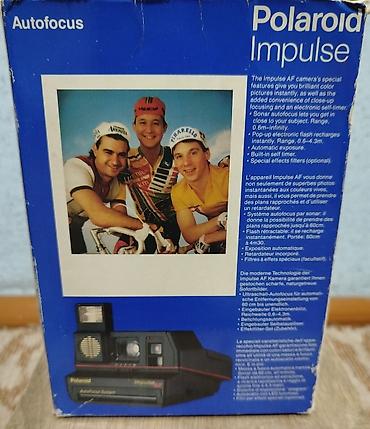 rush wave: Polaroid Impulse AF — классическая моментальная камера с автофокусом — 4