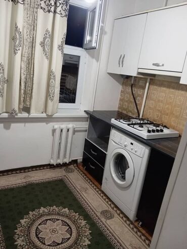 квартира бишкек аренда долгосрочно недорого 2ком: 1 комната, Агентство недвижимости, Без подселения, С мебелью частично