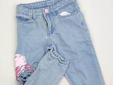 chaotic system jeans: Spodnie jeansowe, Nickelodeon, 7 lat, 116, stan - Bardzo dobry — 1