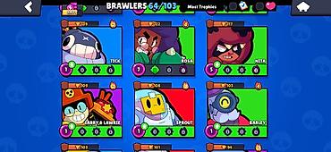 Другое: Brawl Stars hesabı - Kuboklar: 22,677 (ən yüksək 22,680), Trophy Road — 8