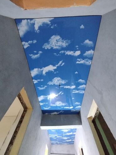 Натяжной потолок: Натяжной потолок 3D потолки Бесплатный замер — 18