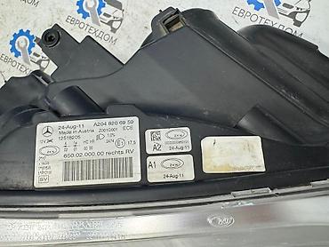 Передние фары: Передняя правая фара Mercedes-Benz 2015 г., Новый, Оригинал, Германия — 14