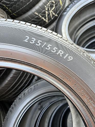 р 19: Шины 235 / 55 / R 19, Лето, Б/у, Комплект, Япония, DUNLOP — 3