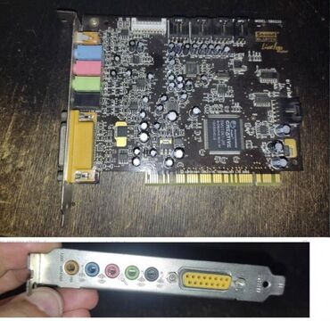 внешняя звуковая: Звуковая карта SB0220 Creative Live! 5.1 Digital PCI, драйвер Windows
