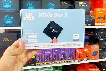 kontakt home televizorlar: Yeni Smart TV boks TV box 8 GB / 128 GB, Android, Ünvandan götürmə, Pulsuz çatdırılma, Ödənişli çatdırılma