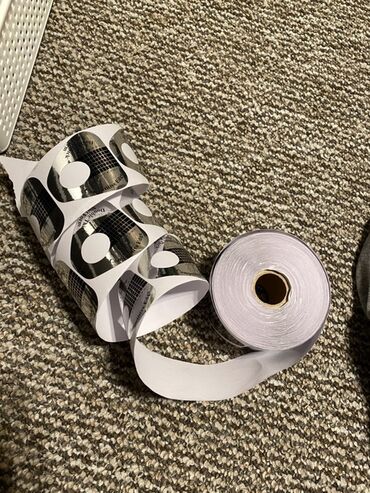 наполнитель бумажный: Рулон одноразовых форм для наращивания ногтей - Тип: бумажные формы lalafo.kg да наполнитель бумажный: Рулон одноразовых форм для наращивания ногтей - Тип: бумажные формы