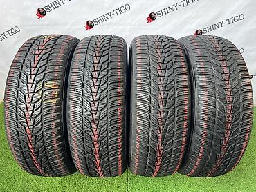 асфаль: Шины 225 / 60 / R 17, Зима, Б/у, Комплект, Легковые, Hankook — 1