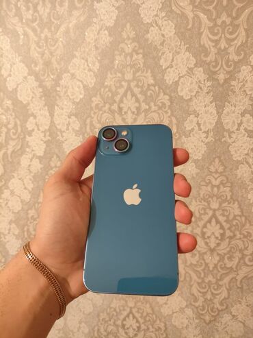 iphone 3 almaq: IPhone 13, 128 GB, Mavi, Face ID, Simsiz şarj, Sənədlərlə