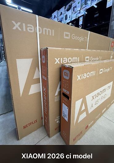 ТВ и видео: Xiaomi TV A seriyası — Google TV ilə ağıllı televizorlar Ölçülər: - — 2