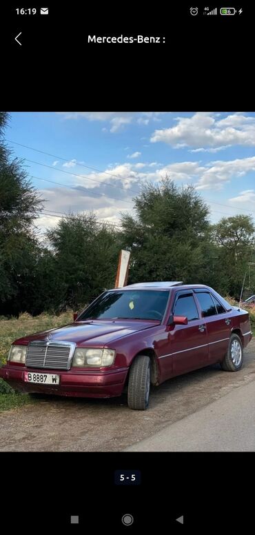 Mercedes-Benz: Mercedes-Benz W124: 1990 г., 2.3 л, Механика, Бензин, Седан