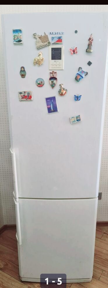 samsung 200 azn: Б/у 2 двери Samsung Холодильник Продажа, цвет - Белый
