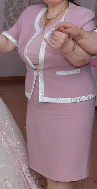 Miss Prenses qadın kostyumu – 2 hissəli dəst - Rəng: pudra/solğun