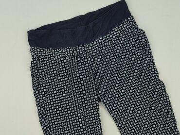 H&M Mama, Material trousers for women, size L (EU 40)