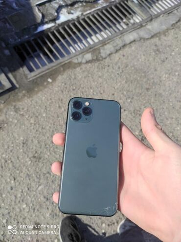 islenmis wifi modem: IPhone 11 Pro, 256 ГБ, Matte Midnight Green, Битый
