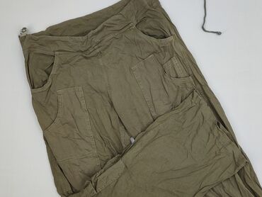 stradivarious cargo: Material trousers for women, M (EU 38)