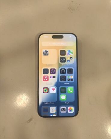 Apple iPhone: IPhone 15 Pro, 128 GB, Natural Titanium, Simsiz şarj, Face ID