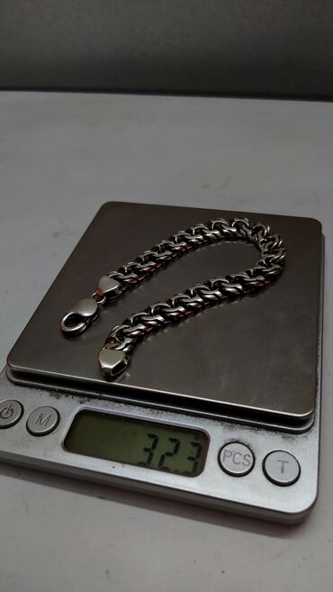 Серебряные браслеты: Серебряный Браслет Арабский Бисмарк 39 грамм 22.5 см Ручная работа — 16