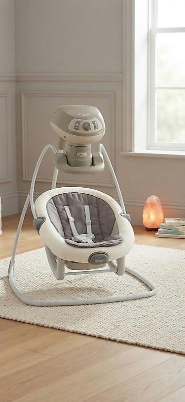 Graco elektrikli beşik-swing - 2-si 1-də dizayn: yelləncək stendi və