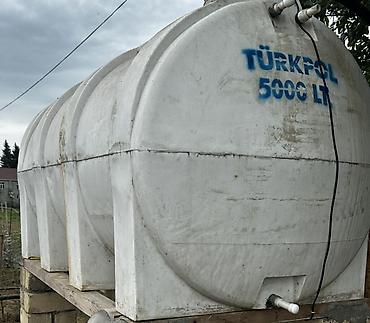 nasoslar və hidroforlar: Bak, Plastik, 5000 l l, İşlənmiş — 1