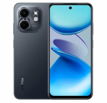 охладитель телефона: Infinix Smart 9 HD, Б/у, 64 ГБ, цвет - Серебристый, 2 SIM