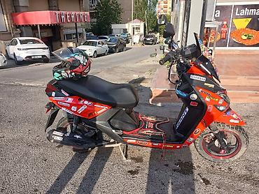 motosklet satilir: Salam satlır heç bir prablemi yoxdur otur surdu real alıcıya bərk — 1