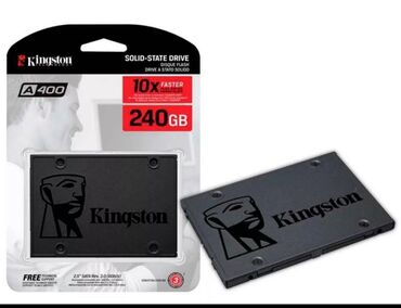 SSD diskləri: Daxili SSD disk Kingston, 240 GB, İşlənmiş