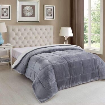 Posteljina: Jorgan mikro pliš krzno❄️ Dimenzije-200*200(štepani) Punjeni koflinom — 1