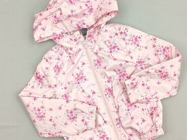 kamizelka z futerkiem i kapturem: Transitional jacket, Little kids, 5-6 years, 110-116 cm, condition - Very good
