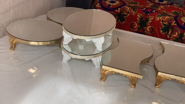 кухный мебел: Зеркальная посуда 1100с для ассорти и нарезки