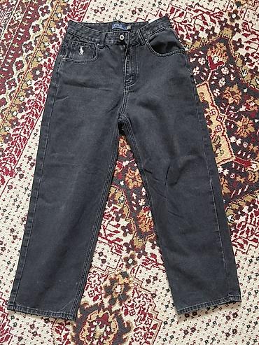 штаны поло: Мужские джинсы, M, Polo Ralph Lauren, Б/у, цвет - Черный, Платная доставка — 1