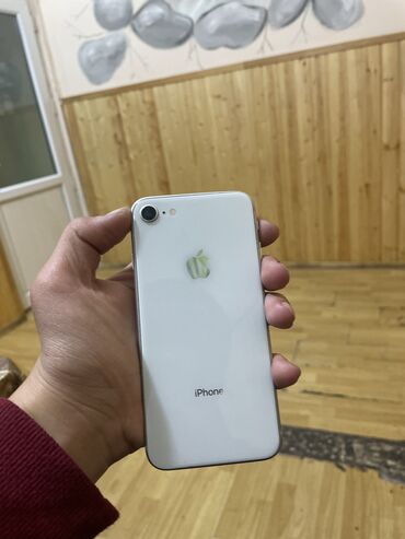 xiominot 8: IPhone 8, 64 GB, Ağ, Barmaq izi