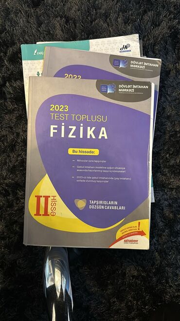 2 ci sinif sınaq testleri: Fizika test toplusu 2 ci hisse yeni toplu