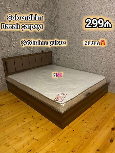 krovat satilir: Satılır:*Birbaşa istehsalçıdan iki nəfərlik çarpayı* — 1