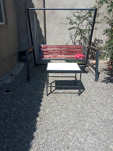 hamak satışı: Yelləncək.60x60 profilnən yıfılıb hərəkəti poçevnik.qiyməti — 9