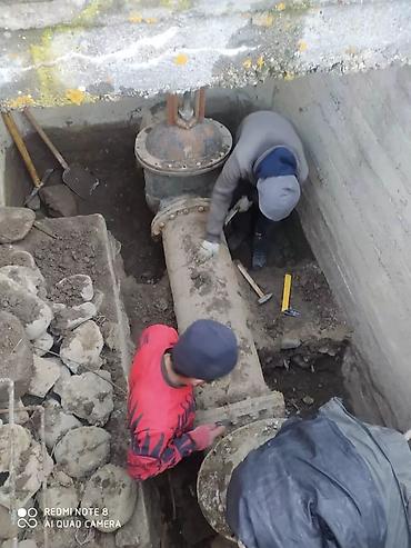 Канализационные работы: Проводим канализацию, водопровод. Устанавливаем ВБР строительство at lalafo.kg — 2 Канализационные работы: Проводим канализацию, водопровод. Устанавливаем ВБР строительство — 2