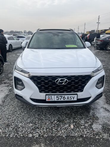 авто hyundai santa fe: Hyundai Santa Fe: 2019 г., 2.2 л, Автомат, Дизель, Внедорожник