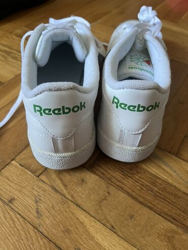 papuce nike: Reebok, bоја - Bela
