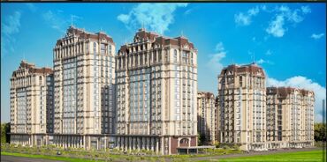 рабочий городок аренда квартир: 3 бөлмө, 122 кв. м, Элитка, 14 кабат, ПСО (өзү оңдоп түзөтүп бүтүү үчүн)